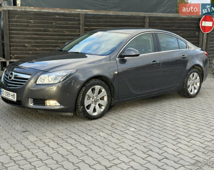 Серый Опель Инсигния, объемом двигателя 2 л и пробегом 114 тыс. км за 9700 $, фото 3 на Automoto.ua