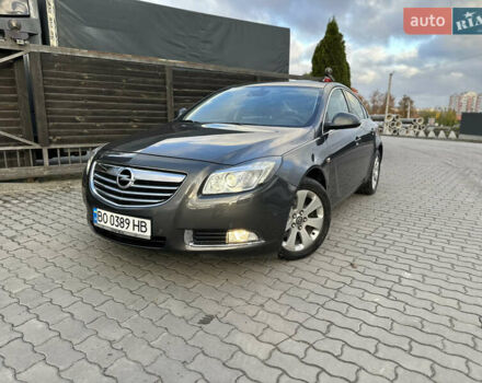 Серый Опель Инсигния, объемом двигателя 2 л и пробегом 114 тыс. км за 9700 $, фото 1 на Automoto.ua