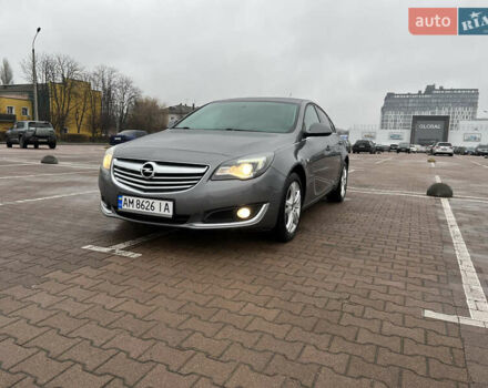 Серый Опель Инсигния, объемом двигателя 1.6 л и пробегом 155 тыс. км за 10300 $, фото 8 на Automoto.ua