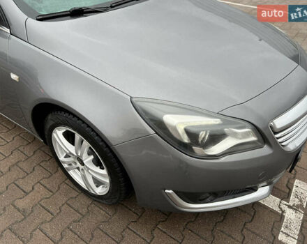 Серый Опель Инсигния, объемом двигателя 1.6 л и пробегом 155 тыс. км за 10300 $, фото 15 на Automoto.ua