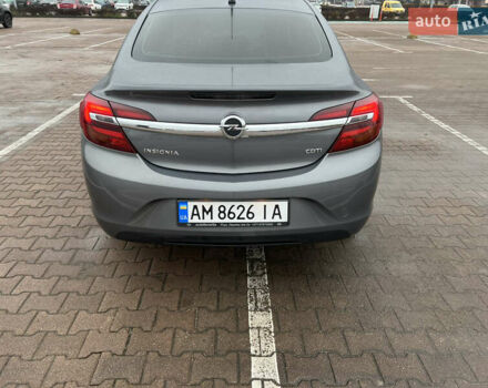 Серый Опель Инсигния, объемом двигателя 1.6 л и пробегом 155 тыс. км за 10300 $, фото 11 на Automoto.ua