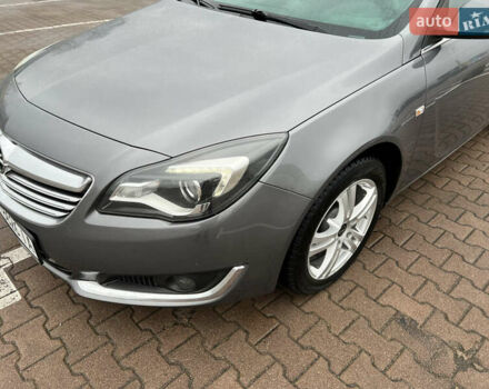 Серый Опель Инсигния, объемом двигателя 1.6 л и пробегом 155 тыс. км за 10300 $, фото 14 на Automoto.ua