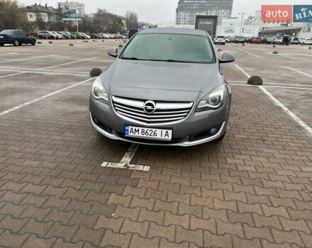 Серый Опель Инсигния, объемом двигателя 1.6 л и пробегом 155 тыс. км за 10300 $, фото 13 на Automoto.ua