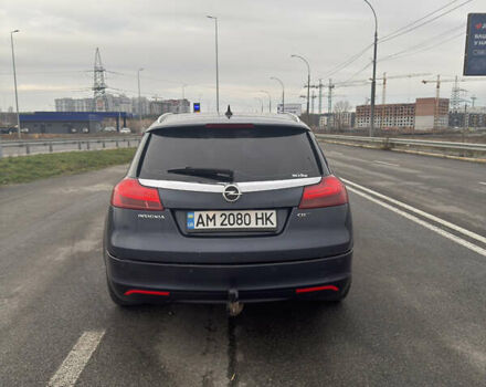 Серый Опель Инсигния, объемом двигателя 2 л и пробегом 316 тыс. км за 7250 $, фото 7 на Automoto.ua