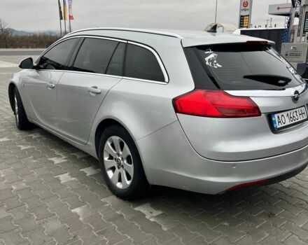 Серый Опель Инсигния, объемом двигателя 2 л и пробегом 220 тыс. км за 5999 $, фото 4 на Automoto.ua