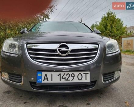 Серый Опель Инсигния, объемом двигателя 2 л и пробегом 185 тыс. км за 7200 $, фото 2 на Automoto.ua
