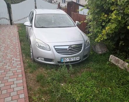 Серый Опель Инсигния, объемом двигателя 2 л и пробегом 245 тыс. км за 6700 $, фото 16 на Automoto.ua