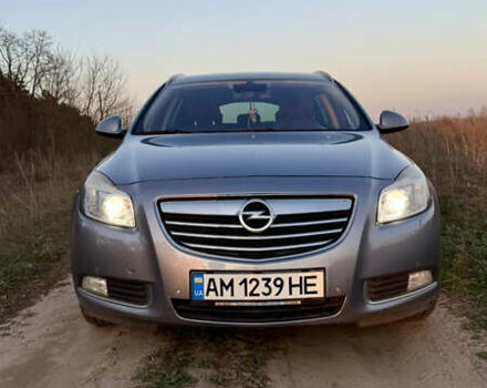 Серый Опель Инсигния, объемом двигателя 1.96 л и пробегом 235 тыс. км за 6800 $, фото 1 на Automoto.ua