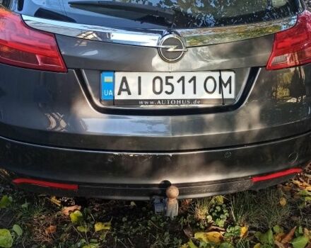 Опель Інсігнія 2009 у Кагарлыке на Automoto.ua Сірий Опель Інсігнія, об'ємом двигуна 2 л та пробігом 300 тис. км за 6500 $, фото 3 на Automoto.ua