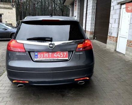 Серый Опель Инсигния, объемом двигателя 1.6 л и пробегом 178 тыс. км за 7700 $, фото 10 на Automoto.ua