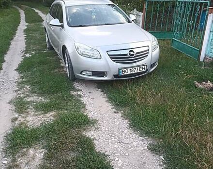 Серый Опель Инсигния, объемом двигателя 2 л и пробегом 245 тыс. км за 6700 $, фото 6 на Automoto.ua