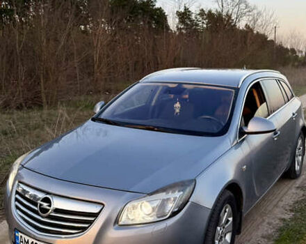 Серый Опель Инсигния, объемом двигателя 1.96 л и пробегом 235 тыс. км за 6800 $, фото 5 на Automoto.ua