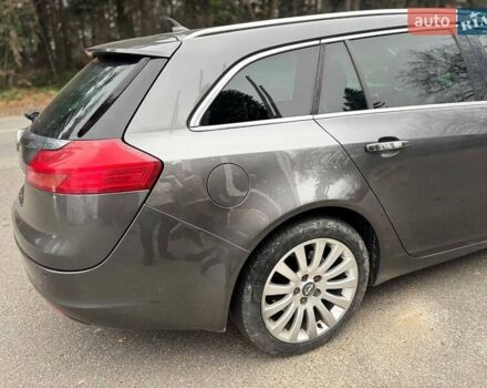 Серый Опель Инсигния, объемом двигателя 2 л и пробегом 400 тыс. км за 6000 $, фото 14 на Automoto.ua