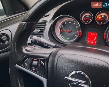 Серый Опель Инсигния, объемом двигателя 1.6 л и пробегом 244 тыс. км за 6500 $, фото 85 на Automoto.ua