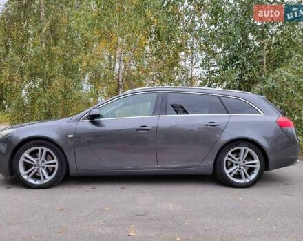 Серый Опель Инсигния, объемом двигателя 2 л и пробегом 185 тыс. км за 7200 $, фото 7 на Automoto.ua