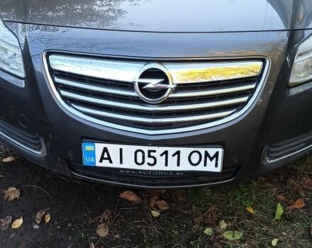 Опель Інсігнія 2009 у Кагарлыке на Automoto.ua Сірий Опель Інсігнія, об'ємом двигуна 2 л та пробігом 300 тис. км за 6500 $, фото 2 на Automoto.ua