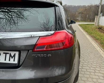 Серый Опель Инсигния, объемом двигателя 2 л и пробегом 210 тыс. км за 6690 $, фото 4 на Automoto.ua