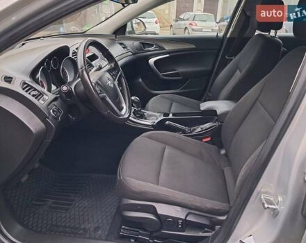 Серый Опель Инсигния, объемом двигателя 1.6 л и пробегом 244 тыс. км за 6500 $, фото 76 на Automoto.ua