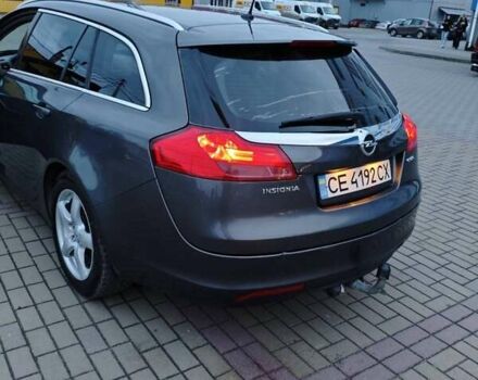 Серый Опель Инсигния, объемом двигателя 1.96 л и пробегом 298 тыс. км за 5900 $, фото 7 на Automoto.ua