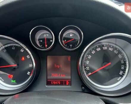 Серый Опель Инсигния, объемом двигателя 1.6 л и пробегом 178 тыс. км за 7700 $, фото 18 на Automoto.ua