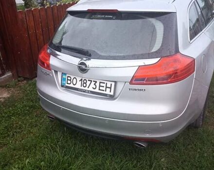 Серый Опель Инсигния, объемом двигателя 2 л и пробегом 245 тыс. км за 6700 $, фото 14 на Automoto.ua