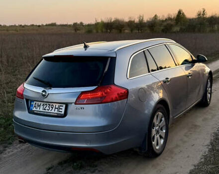 Серый Опель Инсигния, объемом двигателя 1.96 л и пробегом 235 тыс. км за 6800 $, фото 4 на Automoto.ua