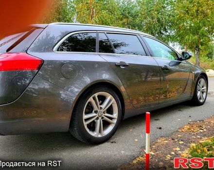 Серый Опель Инсигния, объемом двигателя 2 л и пробегом 175 тыс. км за 7500 $, фото 5 на Automoto.ua