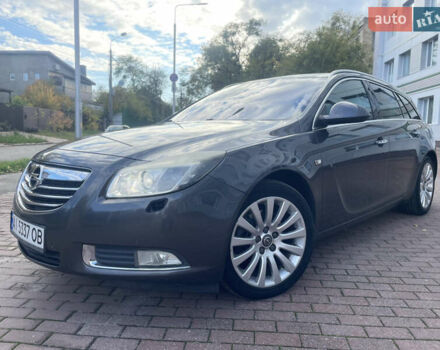 Серый Опель Инсигния, объемом двигателя 1.96 л и пробегом 300 тыс. км за 9200 $, фото 1 на Automoto.ua