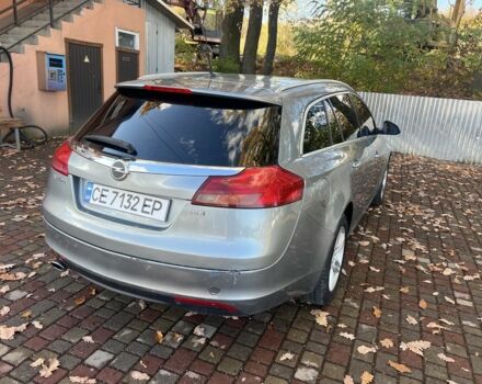 Серый Опель Инсигния, объемом двигателя 2 л и пробегом 357 тыс. км за 6500 $, фото 3 на Automoto.ua