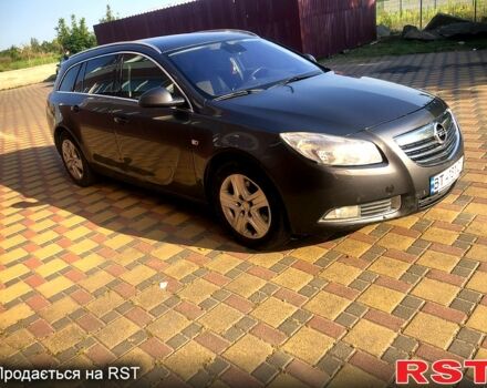Серый Опель Инсигния, объемом двигателя 2 л и пробегом 220 тыс. км за 6500 $, фото 1 на Automoto.ua