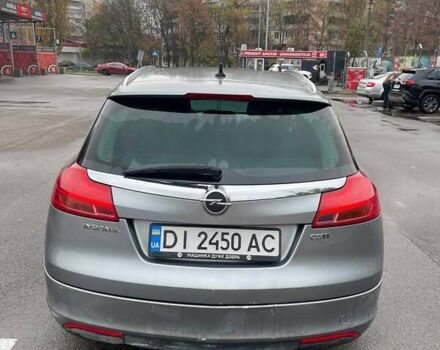 Серый Опель Инсигния, объемом двигателя 1.96 л и пробегом 297 тыс. км за 7400 $, фото 16 на Automoto.ua