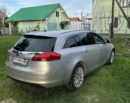 Серый Опель Инсигния, объемом двигателя 2 л и пробегом 256 тыс. км за 8500 $, фото 3 на Automoto.ua