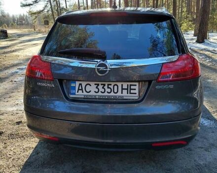 Серый Опель Инсигния, объемом двигателя 2 л и пробегом 238 тыс. км за 8100 $, фото 7 на Automoto.ua