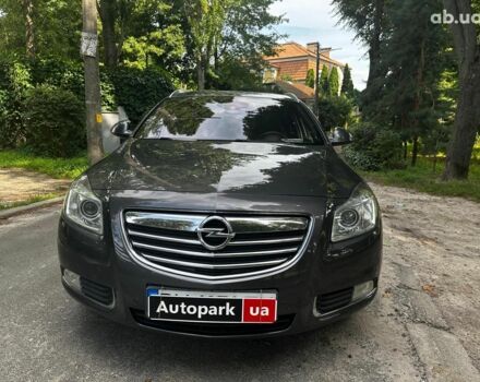 Серый Опель Инсигния, объемом двигателя 2 л и пробегом 282 тыс. км за 10190 $, фото 1 на Automoto.ua