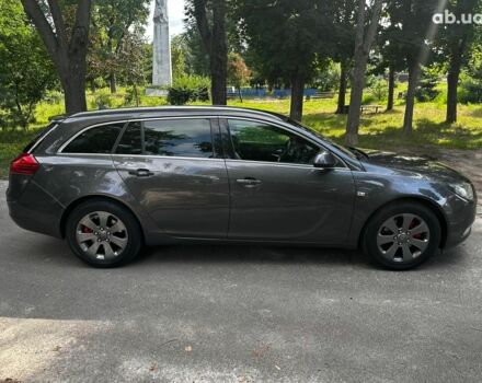 Серый Опель Инсигния, объемом двигателя 2 л и пробегом 282 тыс. км за 10190 $, фото 3 на Automoto.ua