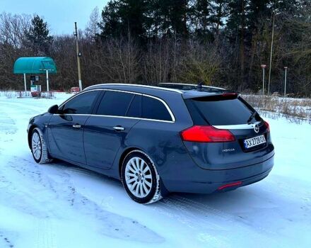 Серый Опель Инсигния, объемом двигателя 2 л и пробегом 21700 тыс. км за 7500 $, фото 2 на Automoto.ua