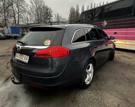 Серый Опель Инсигния, объемом двигателя 1.96 л и пробегом 271 тыс. км за 7500 $, фото 6 на Automoto.ua