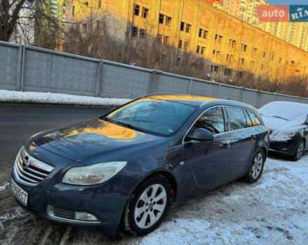 Серый Опель Инсигния, объемом двигателя 2 л и пробегом 325 тыс. км за 6340 $, фото 1 на Automoto.ua