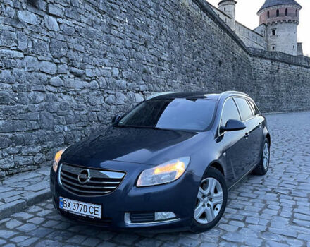 Серый Опель Инсигния, объемом двигателя 1.96 л и пробегом 265 тыс. км за 7550 $, фото 1 на Automoto.ua