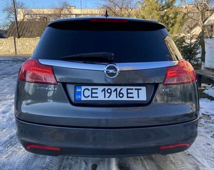 Серый Опель Инсигния, объемом двигателя 1.96 л и пробегом 312 тыс. км за 8700 $, фото 4 на Automoto.ua