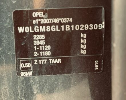 Серый Опель Инсигния, объемом двигателя 2 л и пробегом 3 тыс. км за 8000 $, фото 10 на Automoto.ua