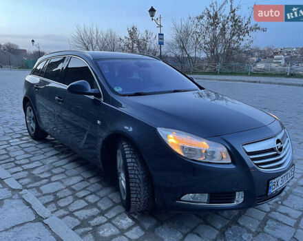 Серый Опель Инсигния, объемом двигателя 1.96 л и пробегом 265 тыс. км за 7550 $, фото 3 на Automoto.ua