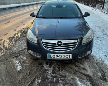 Серый Опель Инсигния, объемом двигателя 2 л и пробегом 325 тыс. км за 6340 $, фото 3 на Automoto.ua