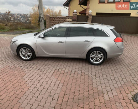 Серый Опель Инсигния, объемом двигателя 1.96 л и пробегом 215 тыс. км за 7750 $, фото 13 на Automoto.ua