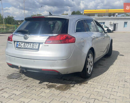 Серый Опель Инсигния, объемом двигателя 1.96 л и пробегом 216 тыс. км за 7300 $, фото 11 на Automoto.ua