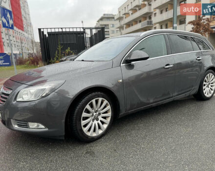 Серый Опель Инсигния, объемом двигателя 1.96 л и пробегом 270 тыс. км за 8500 $, фото 2 на Automoto.ua