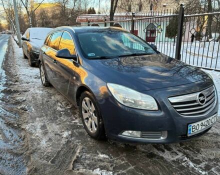 Серый Опель Инсигния, объемом двигателя 2 л и пробегом 325 тыс. км за 6340 $, фото 4 на Automoto.ua
