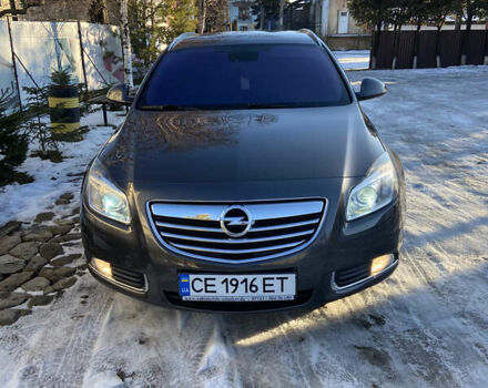 Серый Опель Инсигния, объемом двигателя 1.96 л и пробегом 312 тыс. км за 8700 $, фото 1 на Automoto.ua
