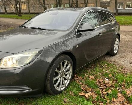 Серый Опель Инсигния, объемом двигателя 2 л и пробегом 299 тыс. км за 6700 $, фото 2 на Automoto.ua