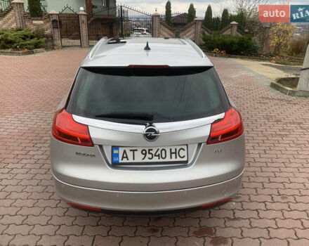 Серый Опель Инсигния, объемом двигателя 1.96 л и пробегом 215 тыс. км за 7750 $, фото 10 на Automoto.ua
